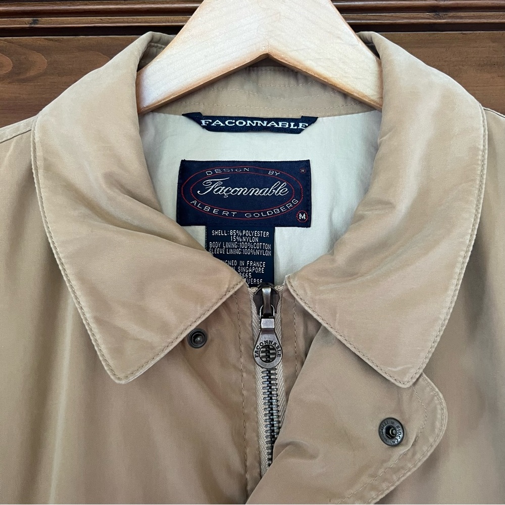 Façonnable water resistant windbreaker field/barn jacket - Picture 5 of 8